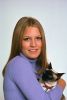 Susan Ford with Cat.