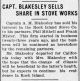 Alpheus Blakesley Sells Share In Stove Company