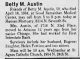 Betty (Skinner) Austin Obituary