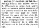 Buckley Pastor Retires.