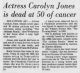 Carolyn Sue Jones Obituary 2.