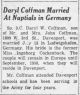 Daryl Coffman and Ingeborg Cockenback Marriage