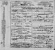 Gilbert Houston Death Certificate