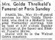 Golda (nee Gamble) Threlkeld Obituary