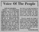Gordon Reynolds Voice Of The People, Regarding His Divorce From Helen Keller, His View Of Events
