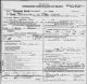 Henry Calvin Wheelock Death Certificate