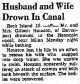 Husband and Wife Drown In Canal