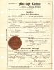 Ivert Shinske Marriage License