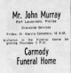 John Murray Graveside Services