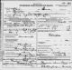 Lucy Agnes (nee Wheelock) McLaughlin Death Certificate