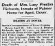 Lucy (Preston) Richards Obituary