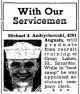 Michael J Andrychowski  Service.