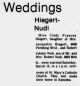 Nudi-Hiegert Wedding.