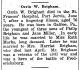 Orrin W Brigham Obituary.