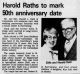 Zella (Clapp) and Harold Rath 50th Anniversary