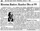 Riverton Banker Rancher Dies at 99.