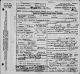 Romilda (nee Coffman) Houston Death Certificate