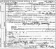 Rosamond (nee Vandall) Young Death Certificate