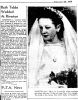 Ruth Tebbs Wedded At Riverton.