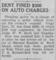 Virgil Dent Fined $300