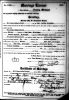 William & Lutha Schallhorn Marriage Certificate.