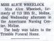 Alice Wheelock Obituary 1
