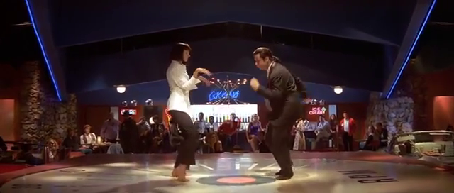 Dance scene from 'Pulp Fiction'.