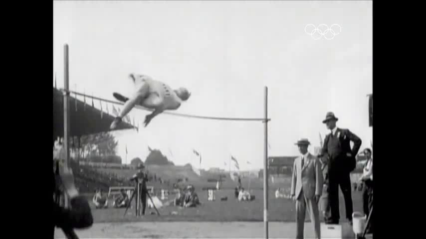 Harold Osborn Wins High Jump Gold With Limited Vision - Paris 1924 Olympics.